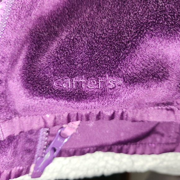 Carter's Reversible Purple Kids Jacket - Picture 2 of 6